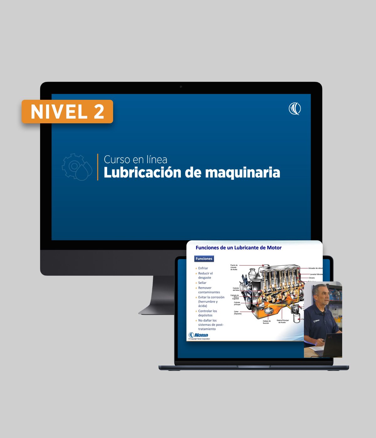 Curso en línea: Lubricación de maquinaria nivel 2 Curso en línea: Lubricación de maquinaria nivel 2