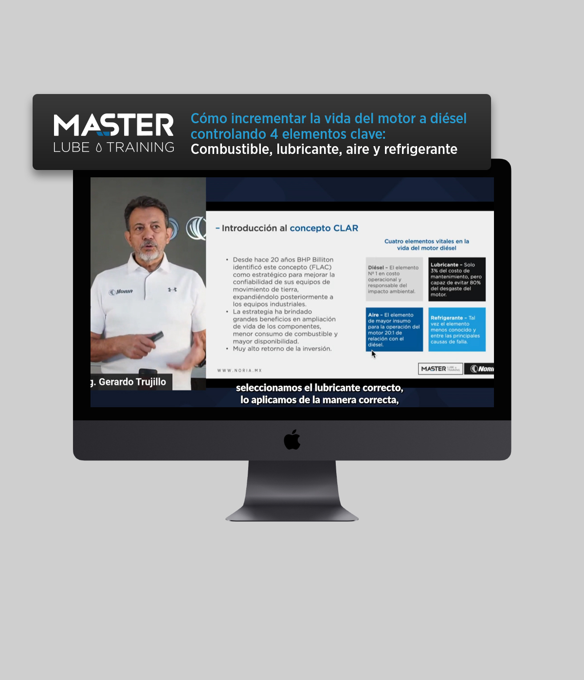 Master Lube Training: Cómo incrementar la vida del motor a diésel controlando 4 elementos clave: Combustible, lubricante, aire y refrigerante Master Lube Training: Cómo incrementar la vida del motor a diésel controlando 4 elementos clave: Combustible, lubricante, aire y refrigerante