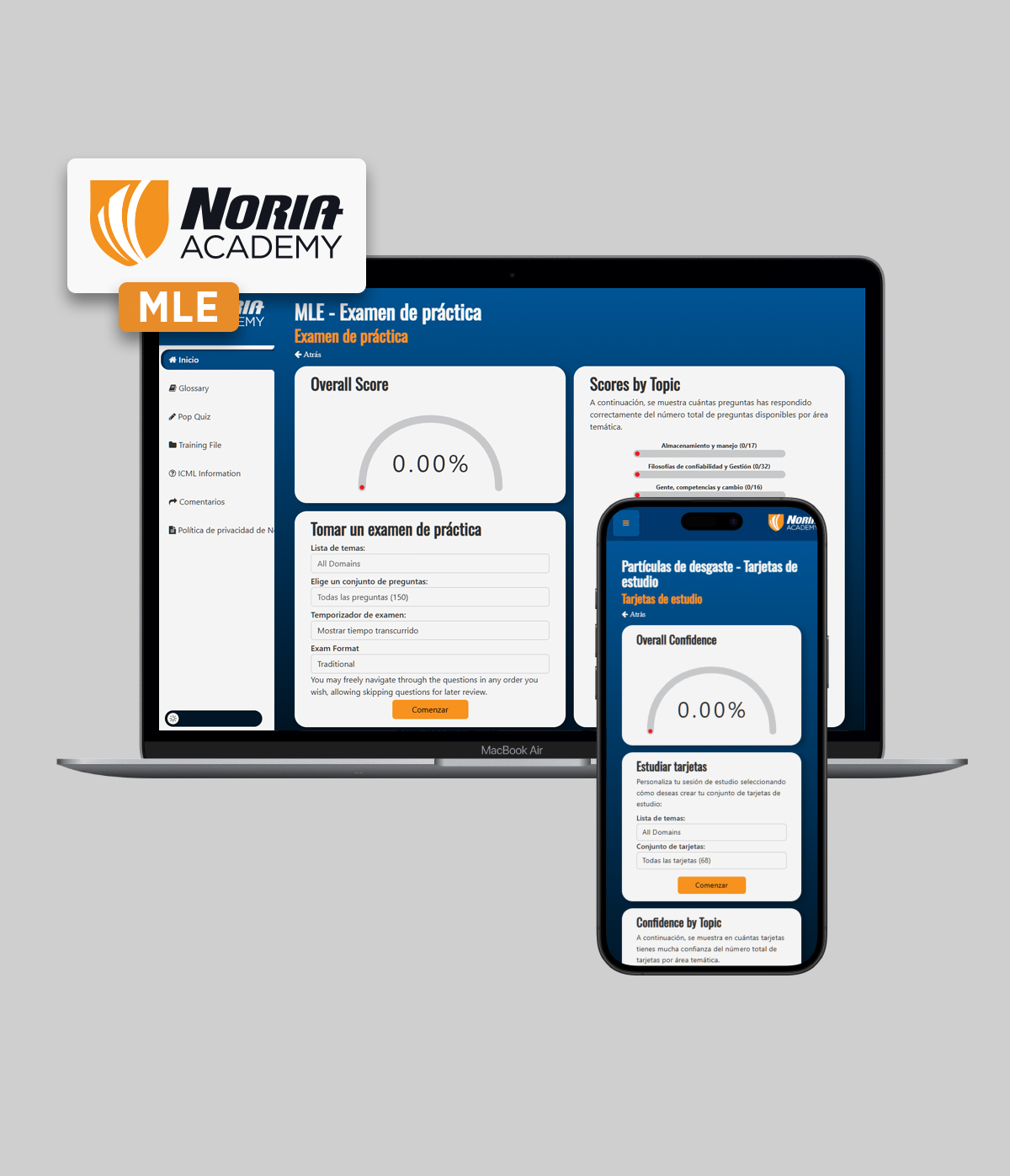 Paquete de estudio Noria Academy MLE Paquete de estudio Noria Academy MLE