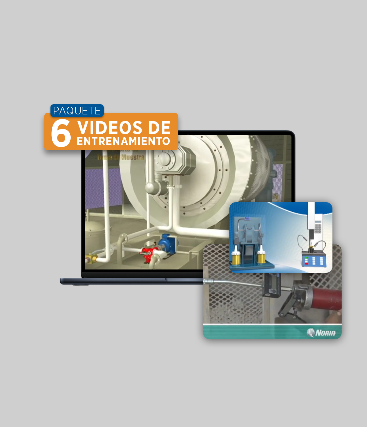 Kit de videos: Entrenamiento en lubricación Noria (6 dvd´s) Kit de videos: Entrenamiento en lubricación Noria (6 dvd´s)